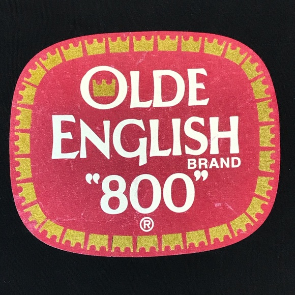 Tennessee River Men’s 2000’s Olde English Brand “800” Malt-Liquor Beer T-Shirt M - Picture 3 of 5